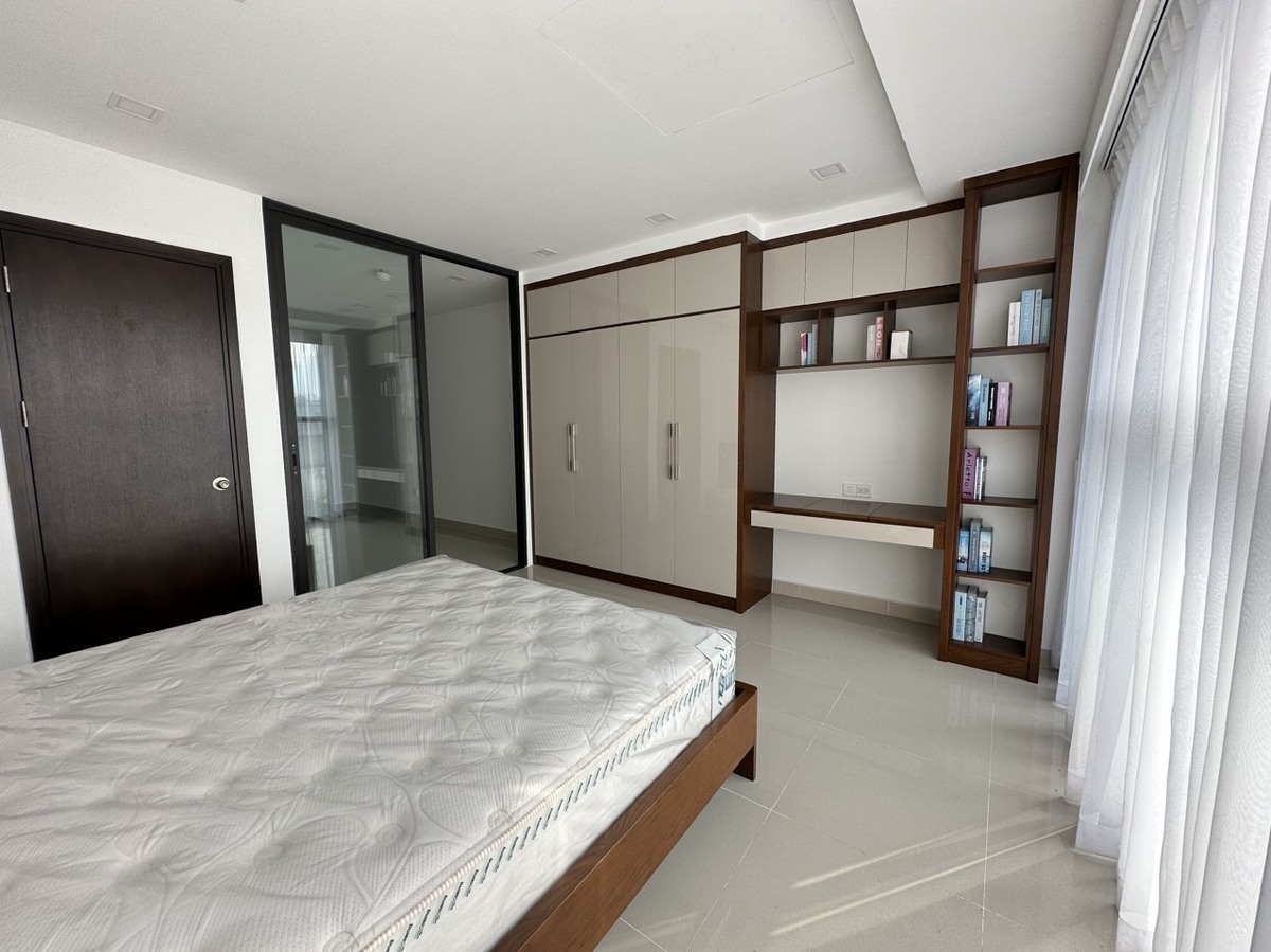 Cho Thuê Căn Hộ Studio Đầy Đủ Nội Thất Có Ngăn Phòng - The Sun Avenue Officetel