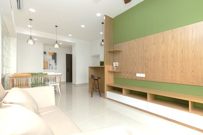 Nhà Đẹp Giá Cực Tốt Nội Thất Đầy Đủ - The Sun Avenue 3PN