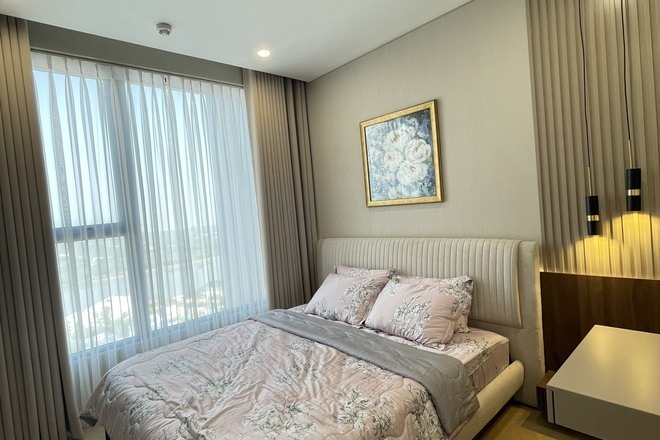 2 phòng ngủ full nội thất cao cấp giá 32 triệu 72m2 Lumiere Riverside