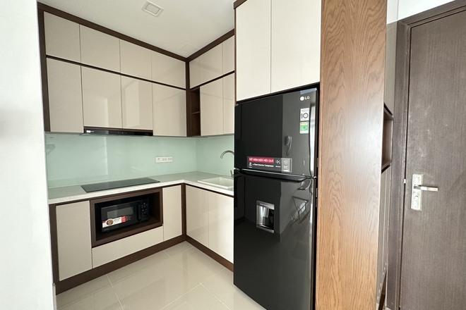 Cho Thuê Căn Hộ Studio Đầy Đủ Nội Thất Có Ngăn Phòng - The Sun Avenue Officetel