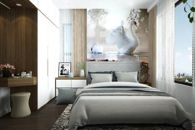 Chủ Nhà Làm Nội Thất Sang Xịn Mịn Đón Khách Thuê – The Sun Avenue 3PN