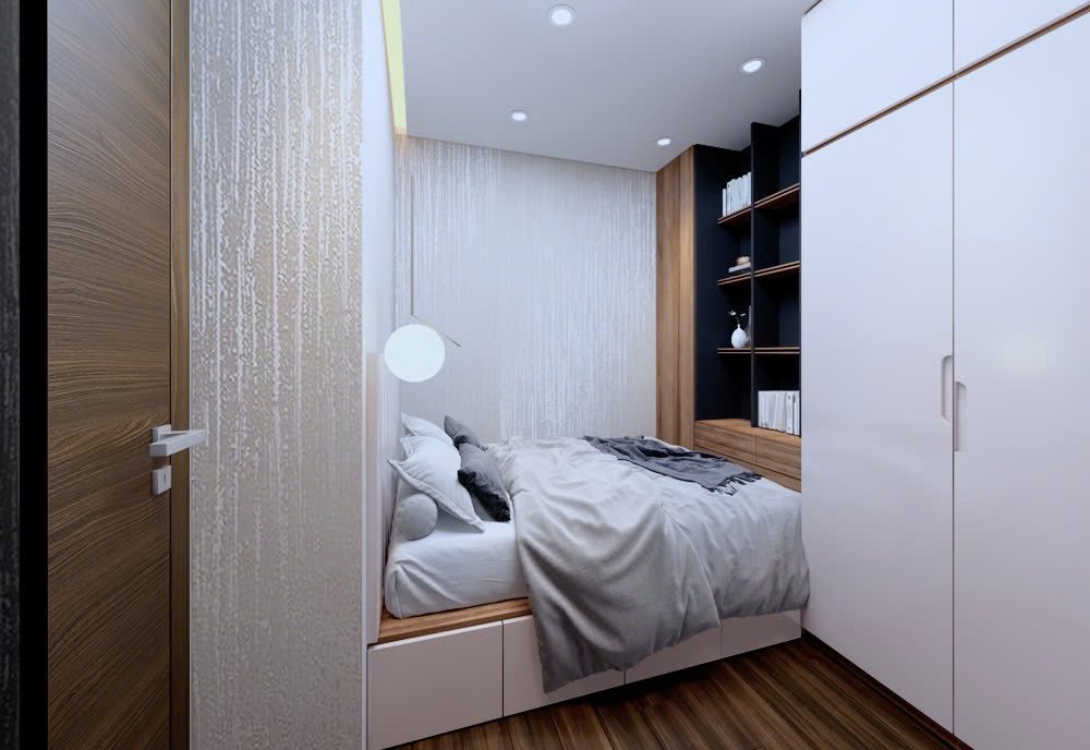 Cho Thuê Căn Hộ 1PN Trống Sẵn Vào Là Ở Ngay – The Sun Avenue 2PN