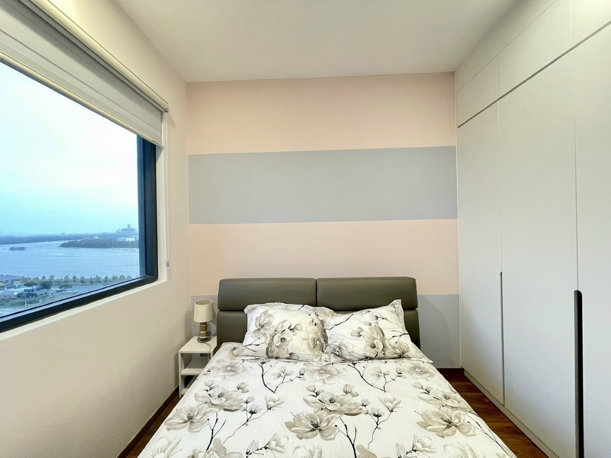 Cho thuê 2PN One Verandah Full nội thất giá 20,6 triệu đẹp tầng cao mát mẻ