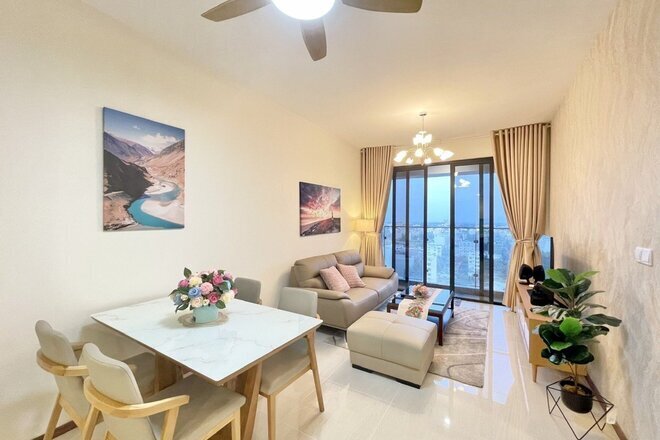 2 phòng ngủ cho thuê tại One Verandah không gian sống hiện đại view thoáng mát