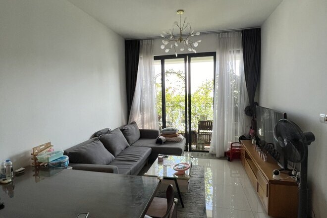 Cho thuê căn 1 phòng ngủ One Verandah, tầng cao thoáng mát nội thất cơ bản