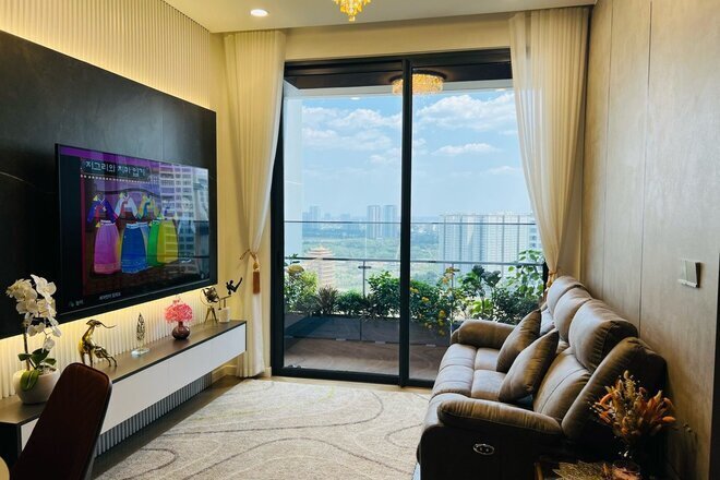 Căn hộ 2PN Lumiere Riverside giá 32 triệu full nội thất nhà đẹp