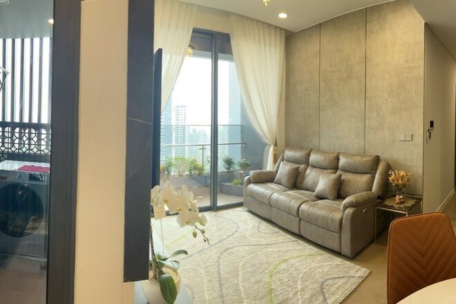 Căn hộ 2PN Lumiere Riverside giá 32 triệu full nội thất nhà đẹp