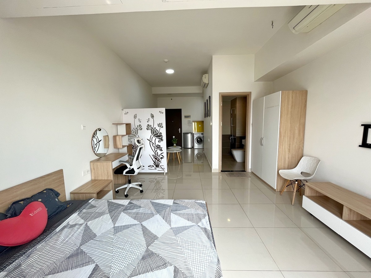Cho thuê căn hộ studio 40m2 có sẵn nội thất giá 10 triệu/tháng