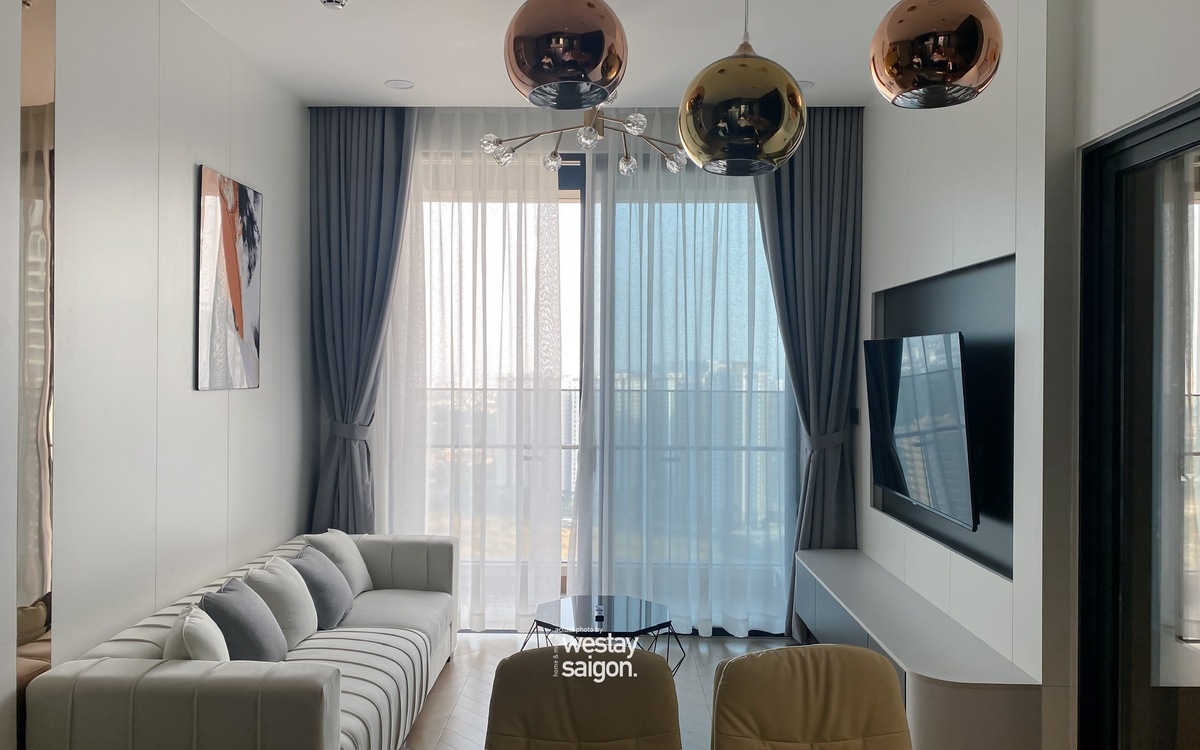 2 phòng ngủ full nội thất cao cấp giá 32 triệu 75m2 Lumiere Riverside