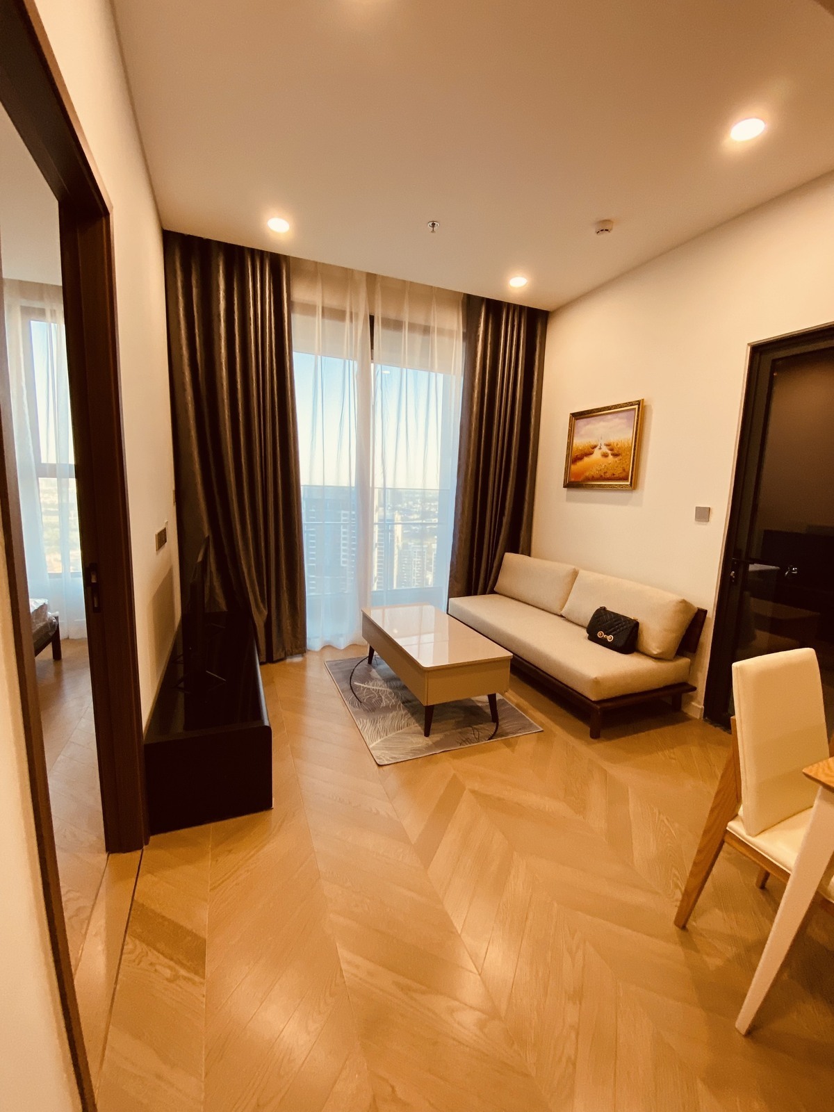 Lumiere Riverside cho thuê 1Pn full nội thất nhà đẹp 48m2 giá 25 triệu