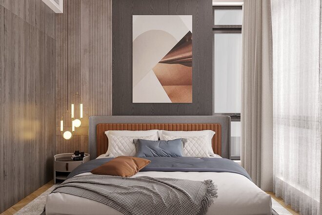 2 phòng ngủ full nội thất cao cấp giá 30 triệu 74m2 Lumiere Riverside