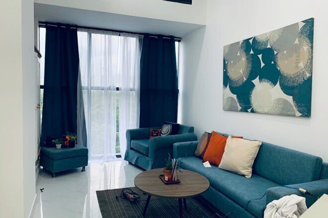 Cho thuê căn hộ studio 35m2 có sẵn nội thất giá 11 triệu/tháng