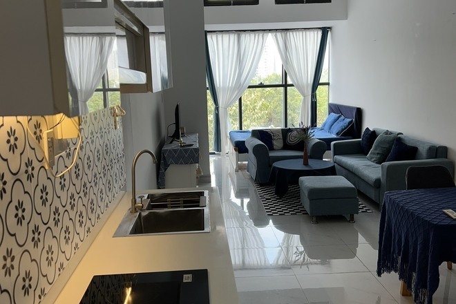 Cho thuê studio 35m2 có sẵn nội thất nhà đẹp giá 11 triệu