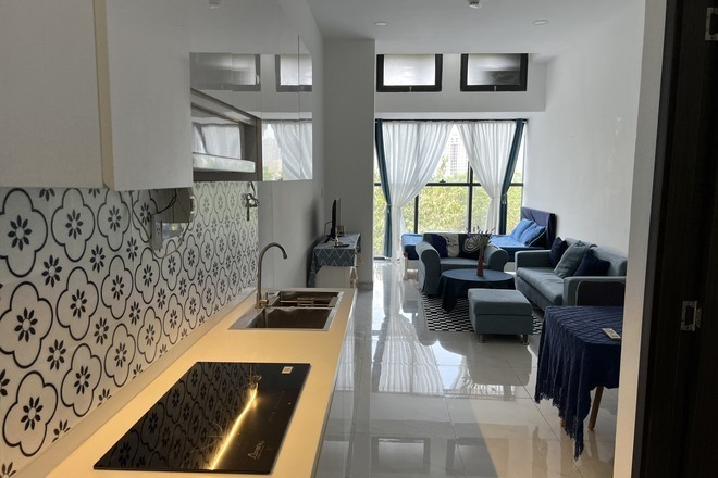 Cho thuê studio 35m2 có sẵn nội thất nhà đẹp giá 11 triệu