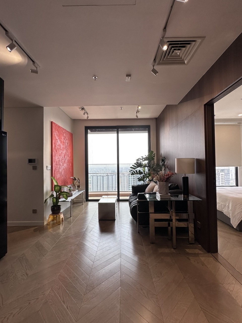 Căn hộ 2PN Lumiere Riverside 69m2 giá 35 triệu full nội thất nhà đẹp tầng cao