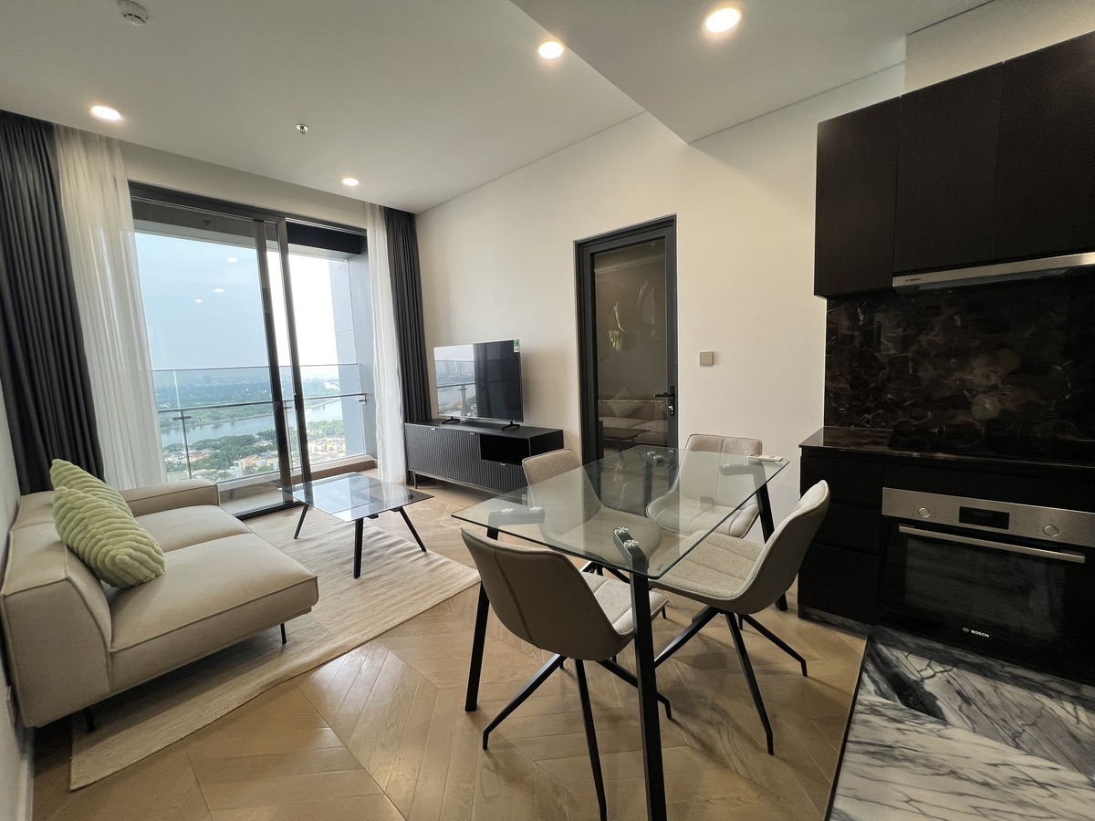 Cho thuê căn hộ 2pn Lumiere Riverside full nội thất chuyển vào ở ngay