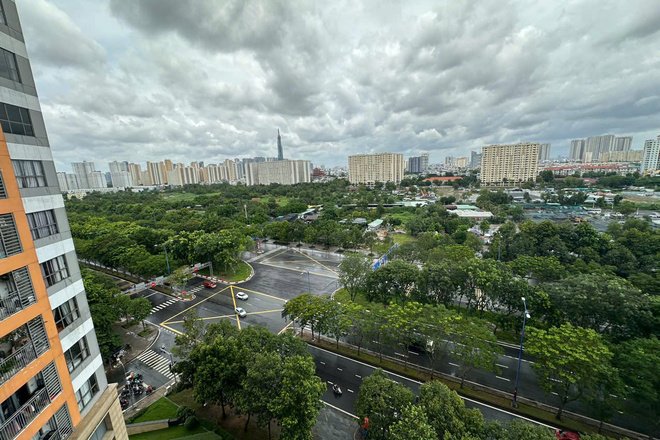 Bán Căn Hộ Nội Thất Cơ Bản Lầu Cao View Đẹp The Sun Avenue