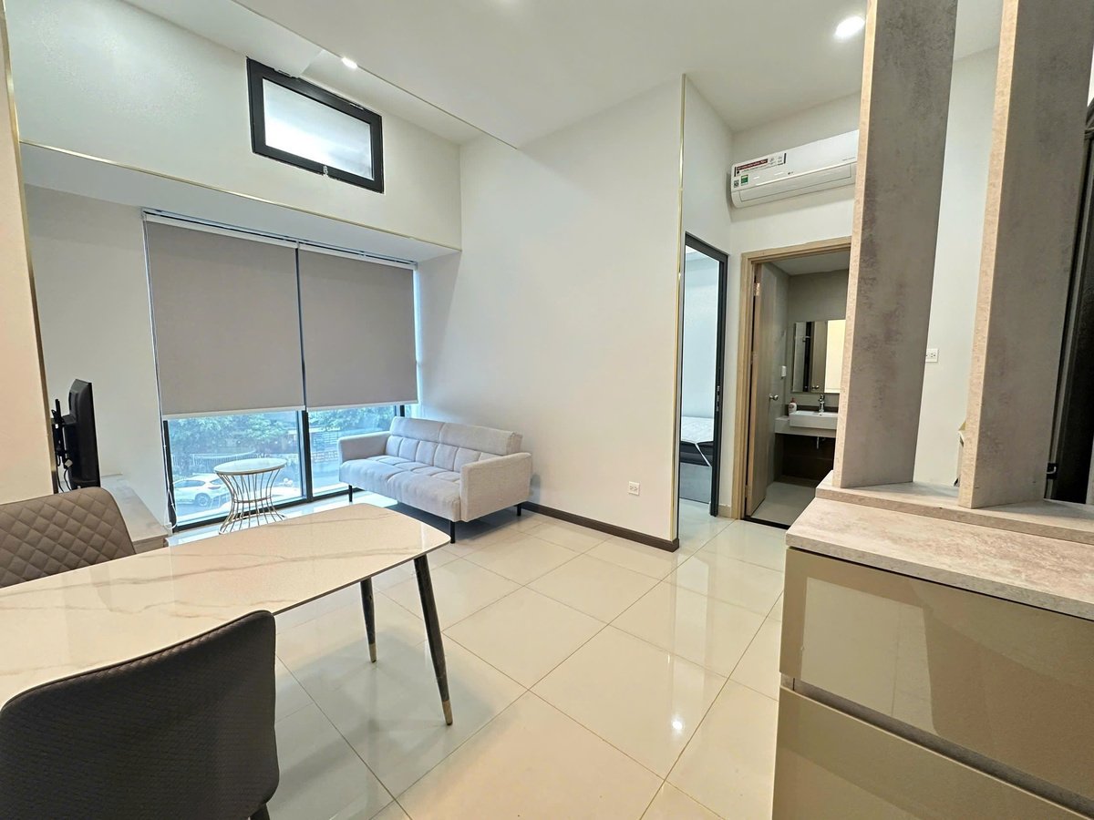 Studio Có Ngăn Phòng Đầy Đủ Nội Thất Xinh Xĩu – The Sun Avenue Studio