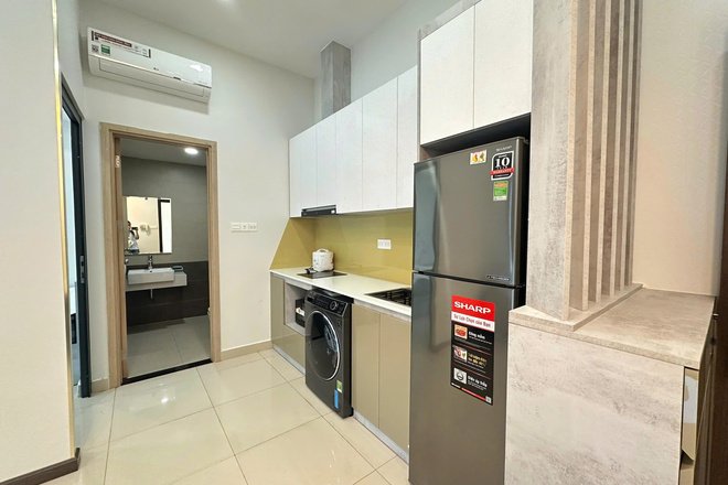 Studio Có Ngăn Phòng Đầy Đủ Nội Thất Xinh Xĩu – The Sun Avenue Studio