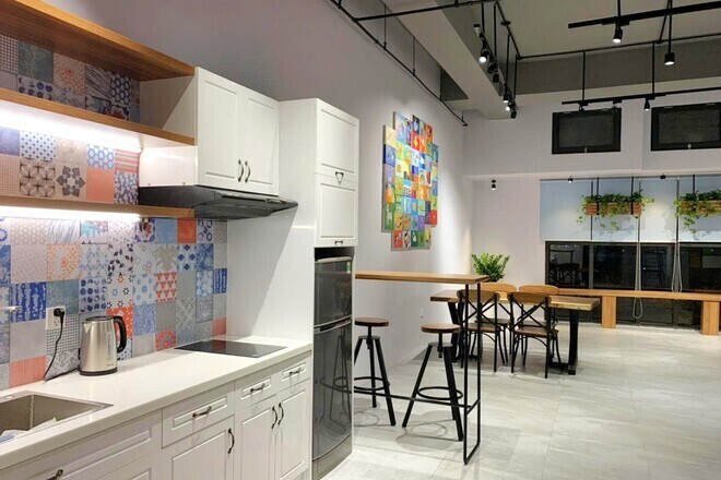 Căn Hộ Studio Nội Thất Cực Xinh Có Phòng Ngủ Riêng - The Sun Avenue Studio