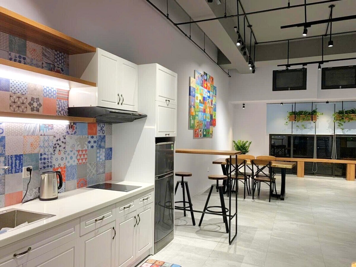 Căn Hộ Studio Nội Thất Cực Xinh Có Phòng Ngủ Riêng - The Sun Avenue Studio