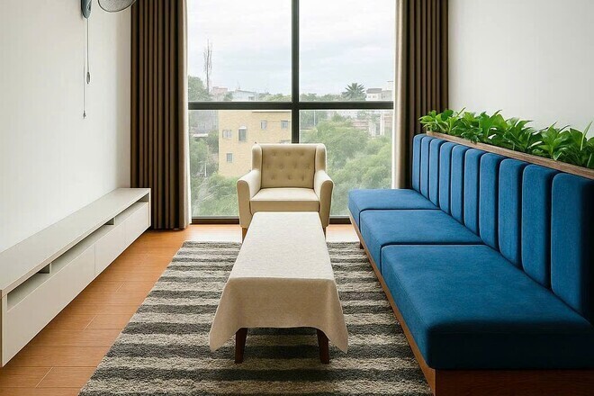 Căn Hộ Studio Cực Đẹp Đầy Đủ Tiện Nghi Có Cả Phòng Ngủ Riêng – The Sun Avenue Studio