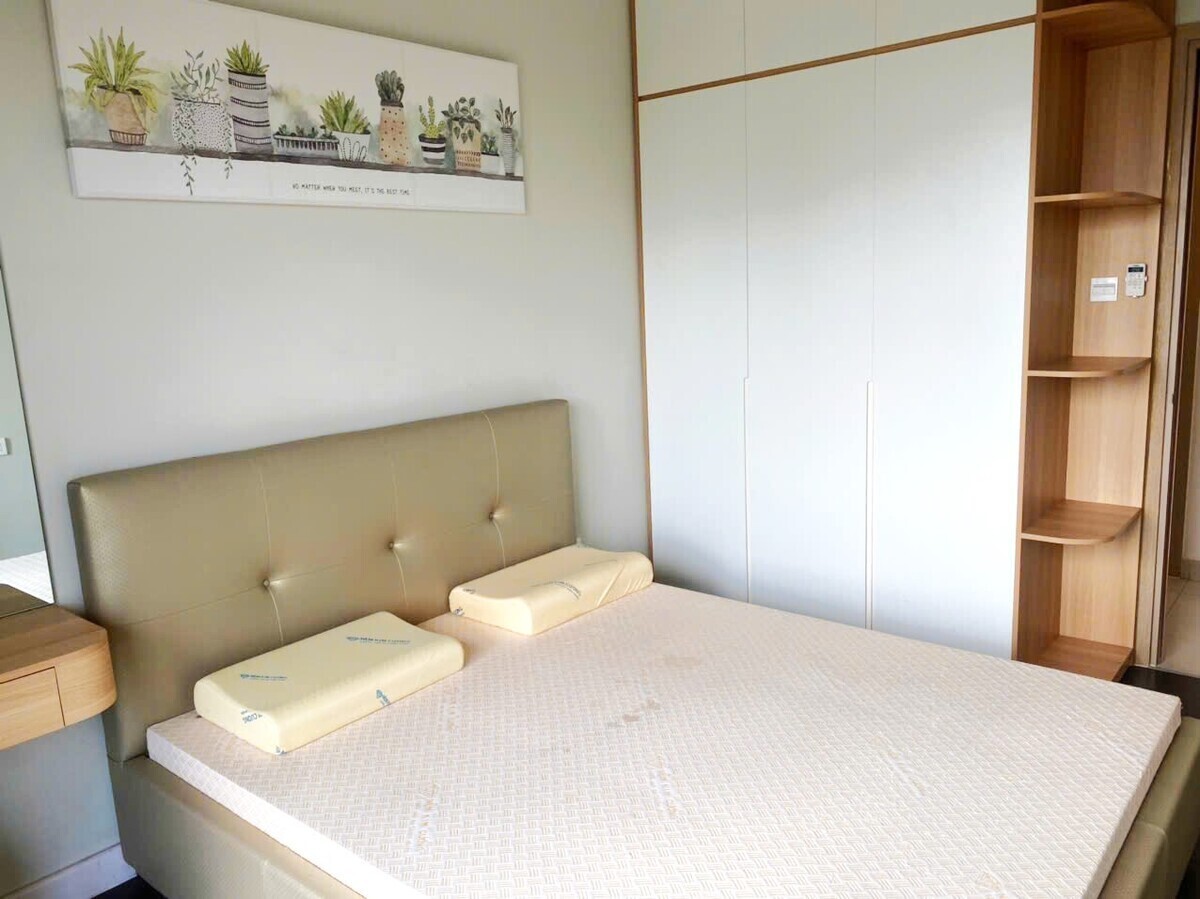 View Sông Mát Mẻ Nội Thất Cao Cấp Giá Thuê Hợp Lý – The Sun Avenue 3PN