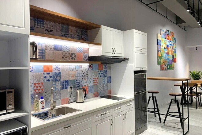 Căn Hộ Studio Nội Thất Cực Xinh Có Phòng Ngủ Riêng - The Sun Avenue Studio