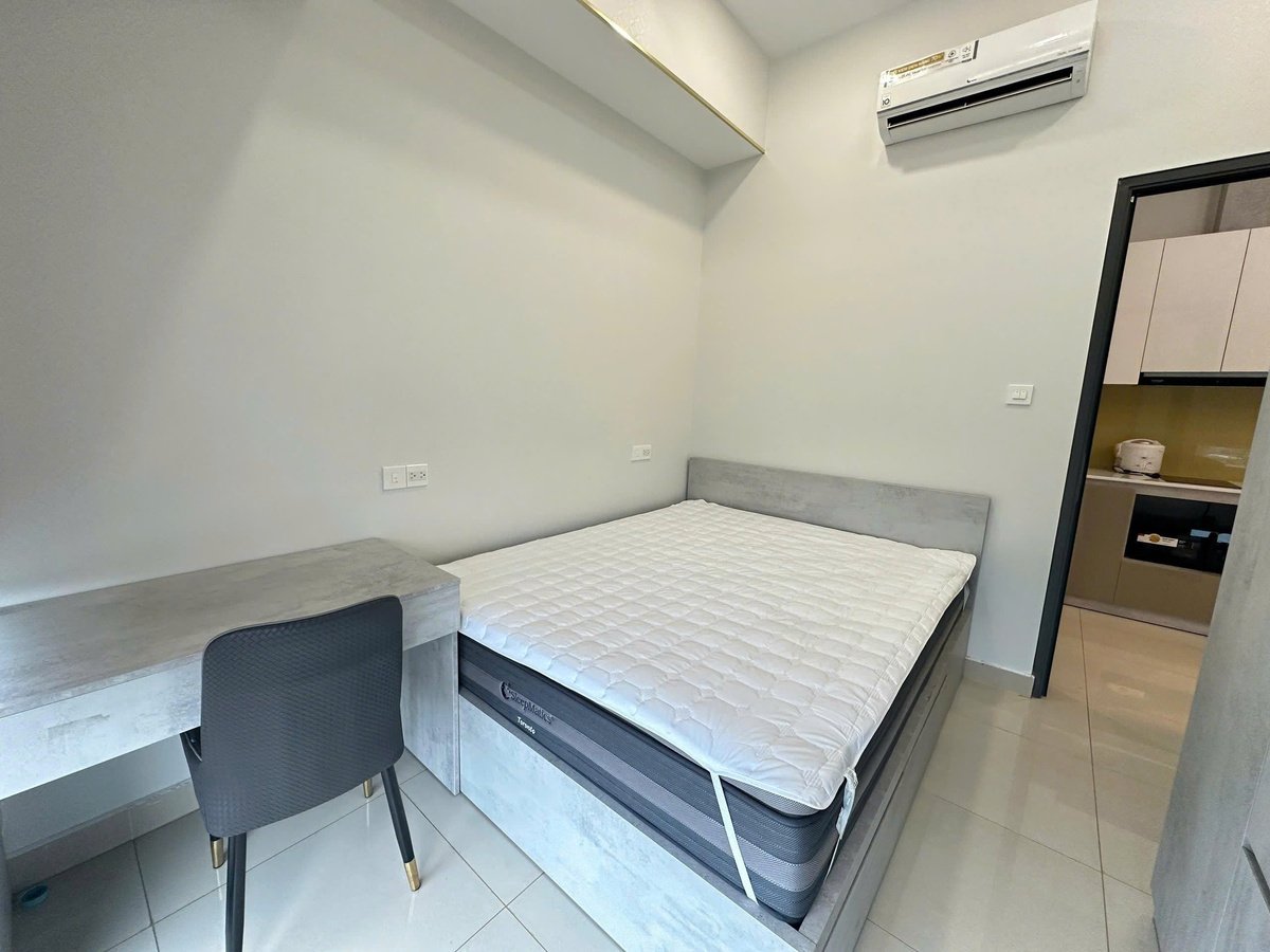 Studio Có Ngăn Phòng Đầy Đủ Nội Thất Xinh Xĩu – The Sun Avenue Studio