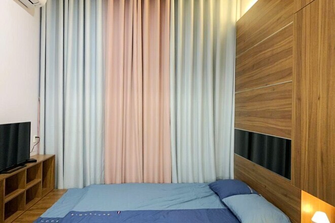 Căn Hộ Studio Nội Thất Cực Xinh Có Phòng Ngủ Riêng - The Sun Avenue Studio