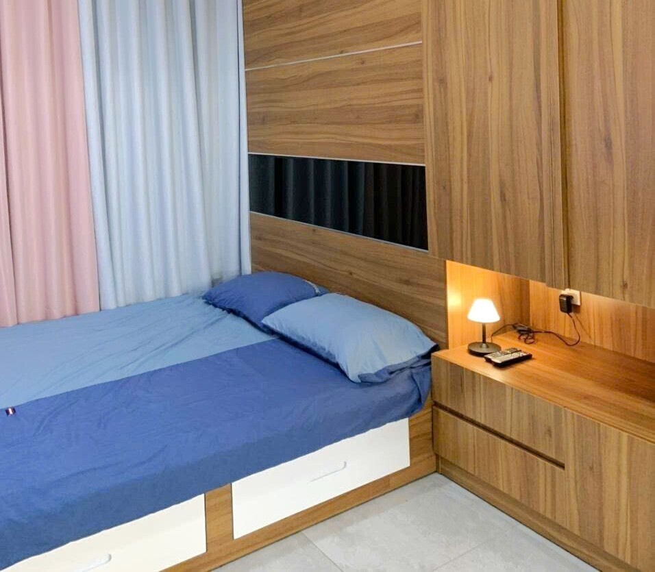 Căn Hộ Studio Nội Thất Cực Xinh Có Phòng Ngủ Riêng - The Sun Avenue Studio