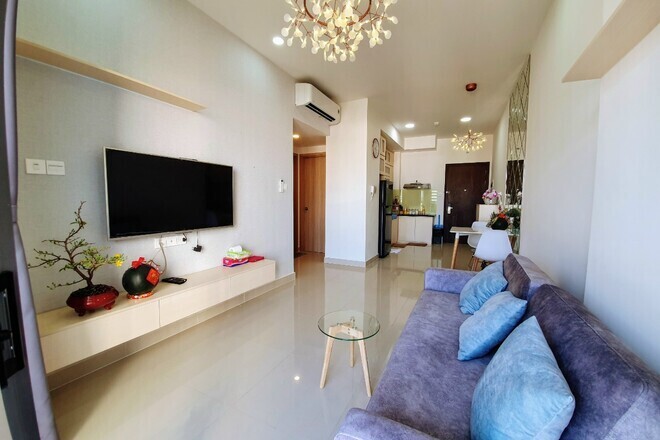 1P+1, 55 M2 Tầng thấp, Tháp Trung tâm cho thuê 14 triệu/ tháng