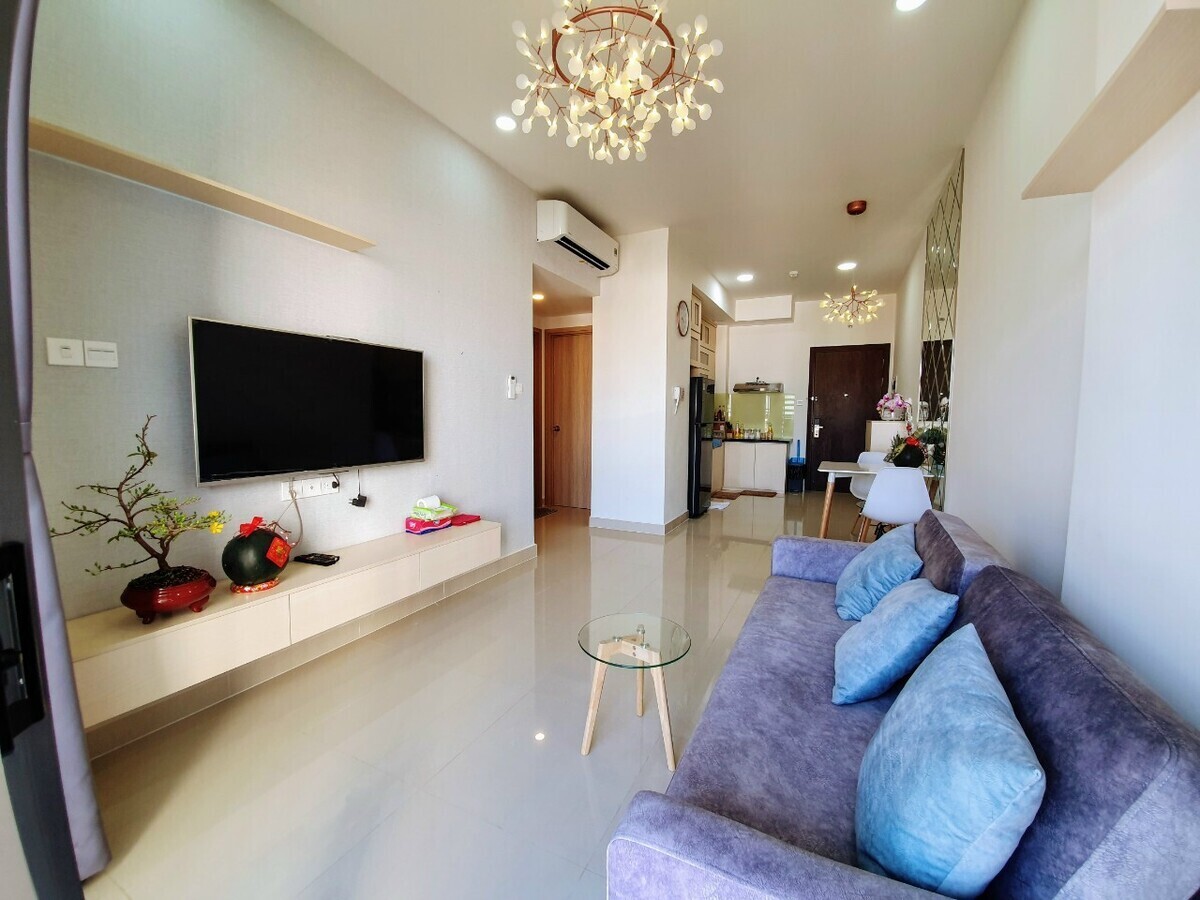 1P+1, 55 M2 Tầng thấp, Tháp Trung tâm cho thuê 14 triệu/ tháng