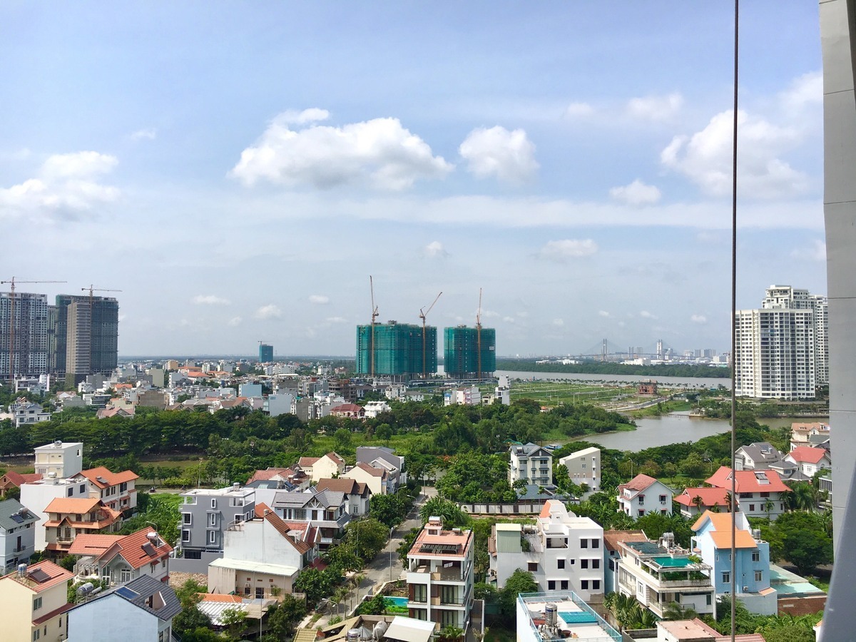 25 TRIỆU/ THÁNG 3PN-105 M2, VIEW SÔNG THE SUN AVENUE