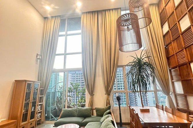 Duplex 4PN- Vista Verde cho thuê 45 triệu/ tháng