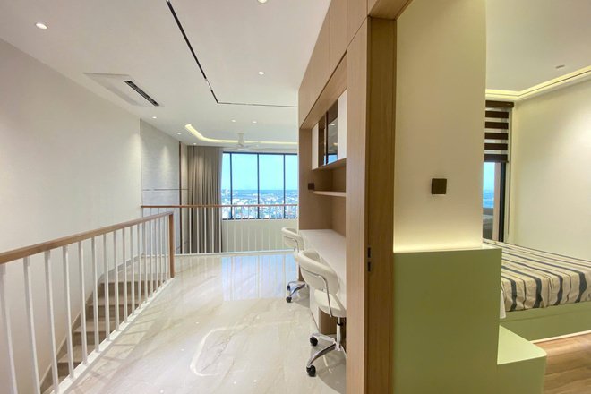 CĂN HỘ DUPLEX 3PN – 185m² – VIEW SÔNG SÀI GÒN – FULL NỘI THẤT CAO CẤP – GIÁ CHO THUÊ 3000$/THÁNG