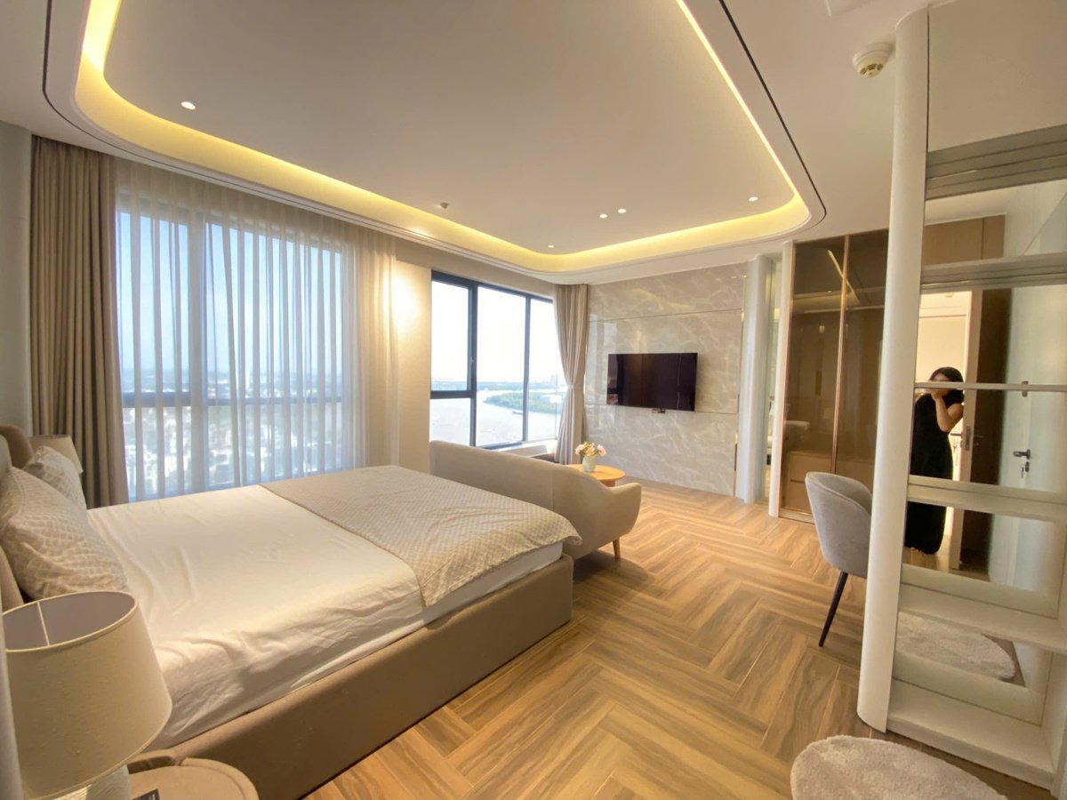 CĂN HỘ DUPLEX 3PN – 185m² – VIEW SÔNG SÀI GÒN – FULL NỘI THẤT CAO CẤP – GIÁ CHO THUÊ 3000$/THÁNG