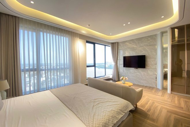 CĂN HỘ DUPLEX 3PN – 185m² – VIEW SÔNG SÀI GÒN – FULL NỘI THẤT CAO CẤP – GIÁ CHO THUÊ 3000$/THÁNG