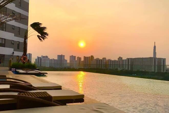 BÁN CĂN 2PN-75 M2 VIEW SÔNG GIÁ 7.35 TỶ THE SUN AVENUE