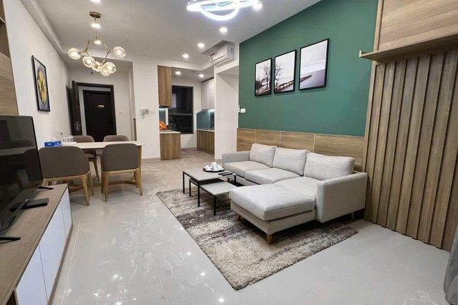 Cho thuê The Sun Avneue-96 m2 full nội thất, giá thuê 22 triệu/ tháng