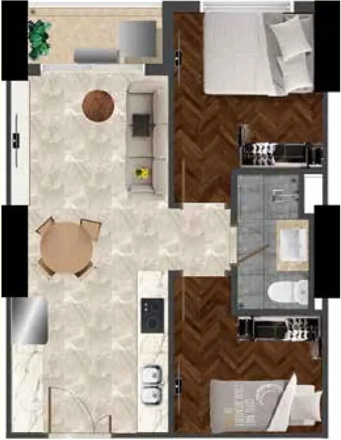 Thiết kế 47.04 m2