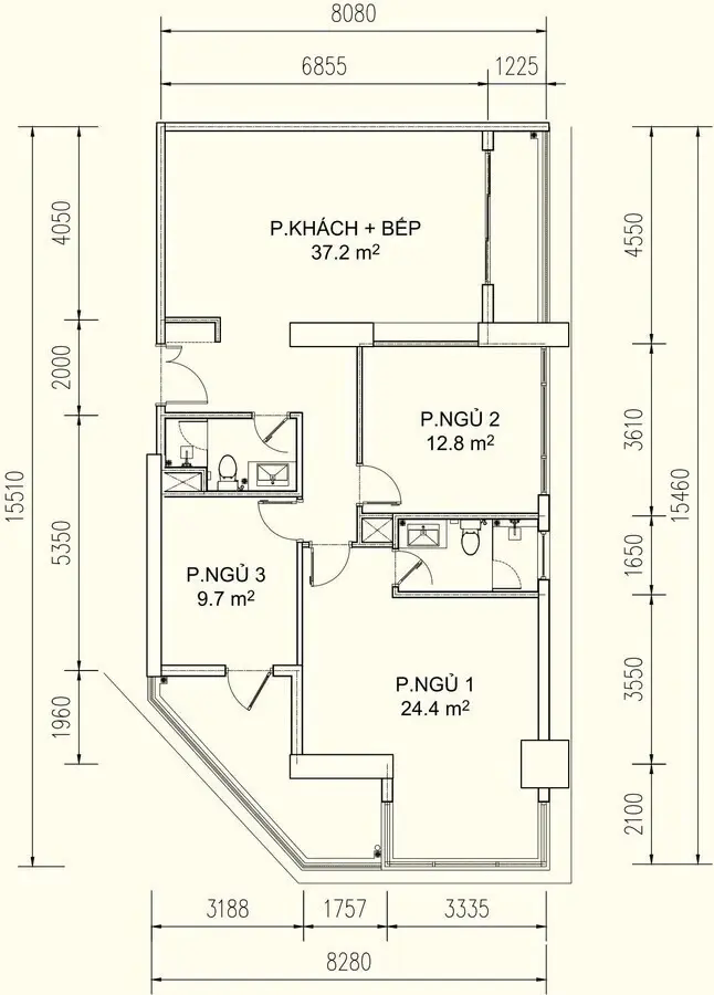Thiết kế 114.59 m2