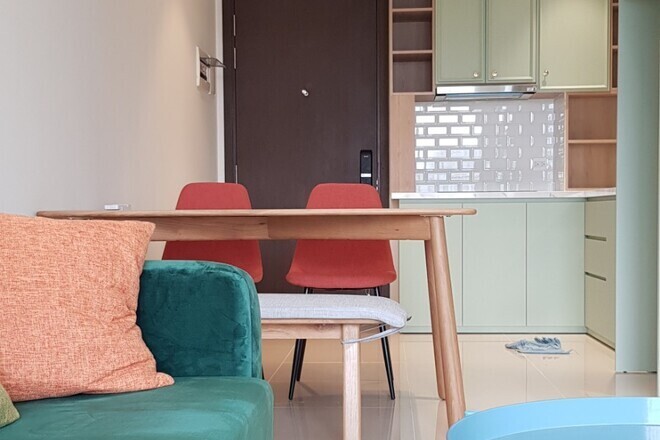 Mới Nhất Cho Thuê Căn Hộ 1 Phòng Ngủ + 1 Diện Tích 55m2 Giá 14,5 Triệu Full Nội Thất Cực Xinh