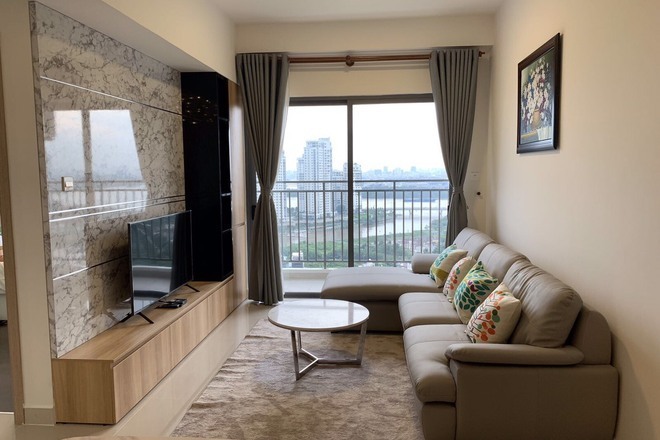 Cho Thuê Căn Hộ The Sun Avenue Giá 22 Triệu - 109m2 - Nội Thất Full Đẹp Căn Góc