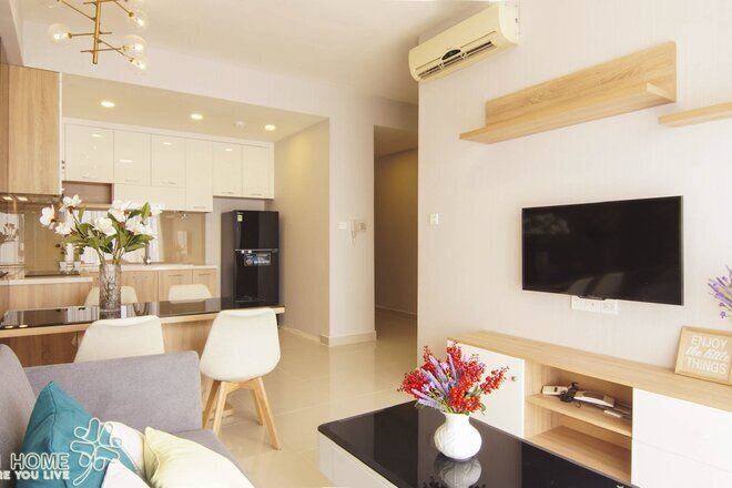 Chung Cư The Sun Avenue Cho Thuê Căn 2 Phòng Ngủ View Tây Nam 75m2