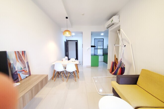 Cho Thuê Căn Hộ The Sun Avenue 3 Phòng Ngủ Tầng Cao - 79m2 Giá 19 Triệu