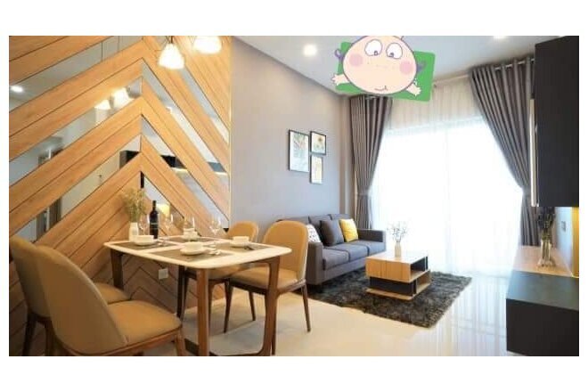 Cho Thuê Căn Hộ The Sun Avenue 2 Phòng Ngủ - 2 WC Giá 17 Triệu Bao Phí View Sông