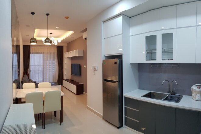 Cho Thuê Căn Hộ The Sun Avenue Giá 14 Triệu 2 Phòng Ngủ Diện Tích 56m2