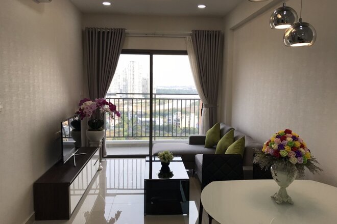 Cho Thuê Căn Hộ The Sun Avenue 18 Triệu Full Nội Thất 2 Phòng Ngủ