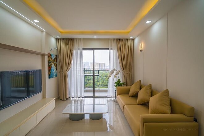 Cho Thuê Chung Cư The Sun Avenue Giá 20 Triệu Diện Tích Rộng 90m2 Nội Thất Đẹp